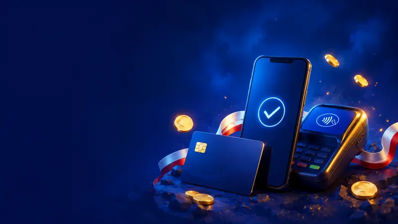 Karta, telefon i terminal płatniczy